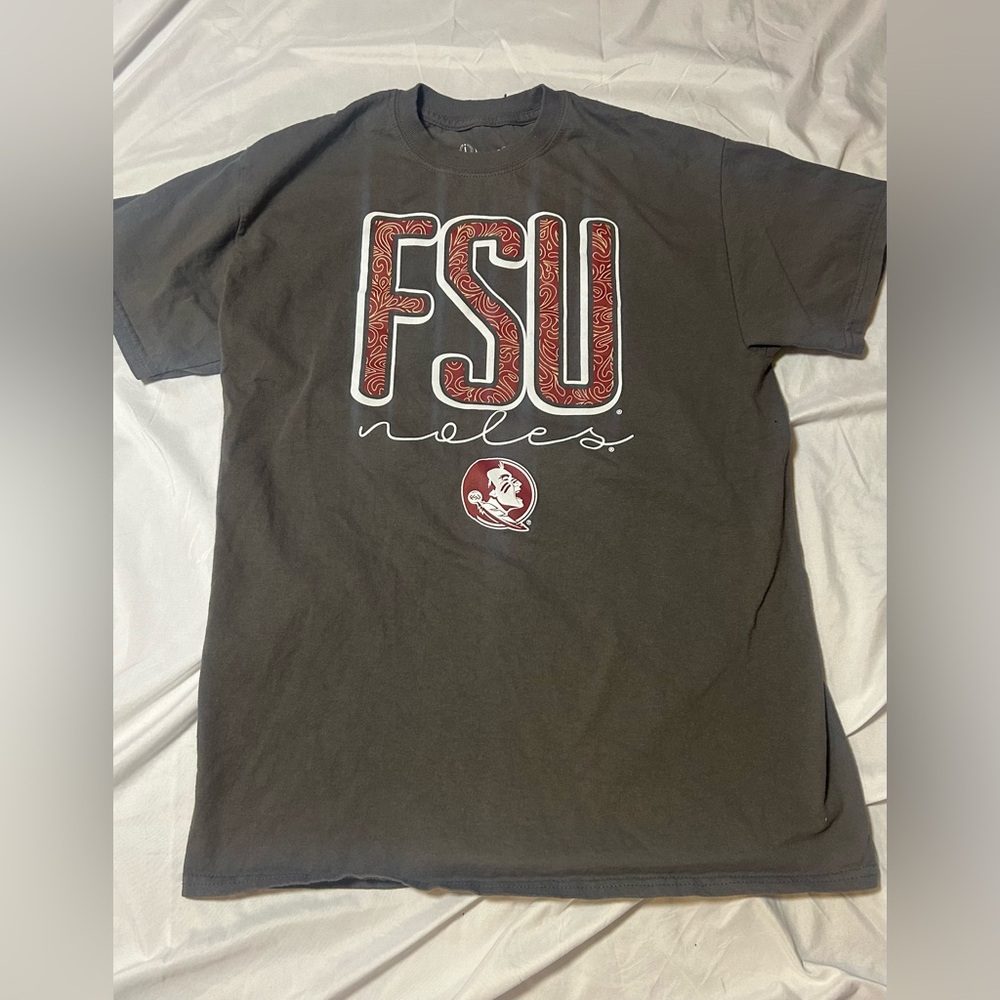 Image One Florida State Seminoles Gray Women’s Tshirt Size Medium